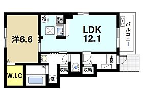 奈良県天理市櫟本町（賃貸アパート1LDK・1階・48.35㎡） その2