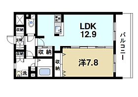 奈良県奈良市芝辻町4丁目（賃貸マンション1LDK・2階・49.59㎡） その2