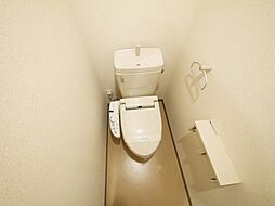 清潔感のあるトイレです