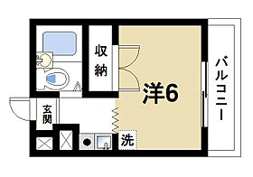 ジュネス神殿  ｜ 奈良県奈良市神殿町（賃貸マンション1R・4階・16.02㎡） その2