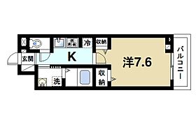 セレーノ東生駒Ｃ  ｜ 奈良県生駒市辻町（賃貸アパート1K・3階・27.02㎡） その2