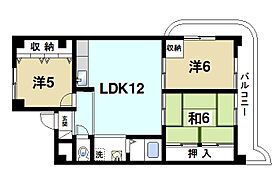 マンション田村  ｜ 奈良県奈良市南紀寺町3丁目（賃貸マンション3LDK・2階・66.69㎡） その2