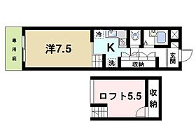 奈良県天理市嘉幡町（賃貸アパート1R・1階・37.26㎡） その2