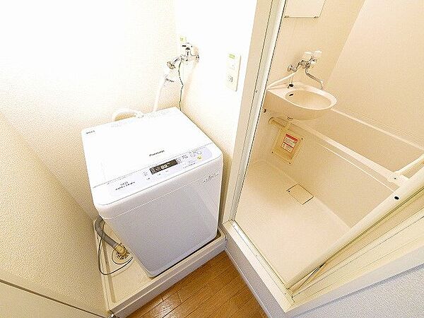 画像21:室内洗濯機置き場