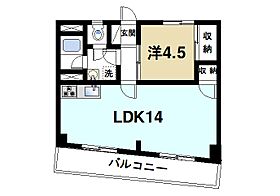 奈良三条ハイツ  ｜ 奈良県奈良市三条本町（賃貸マンション1LDK・8階・42.94㎡） その2