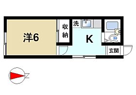 奈良県天理市田部町（賃貸アパート1K・1階・21.87㎡） その2