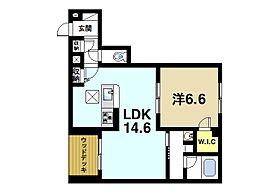 ShaMaison　Alflat  ｜ 奈良県生駒市中菜畑2丁目（賃貸マンション1LDK・1階・51.20㎡） その2