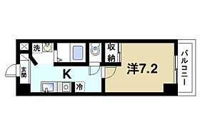 奈良県奈良市大宮町6丁目（賃貸マンション1K・3階・24.98㎡） その2