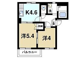 くるみハイツ  ｜ 奈良県奈良市平松2丁目（賃貸アパート2K・2階・33.69㎡） その2