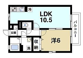 コンフォート・中谷  ｜ 奈良県奈良市古市町（賃貸アパート1LDK・2階・40.30㎡） その2