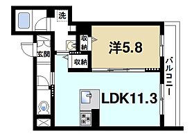 奈良県奈良市大宮町6丁目（賃貸マンション1LDK・3階・41.24㎡） その2