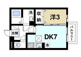 シンコーモナリエ  ｜ 奈良県大和郡山市筒井町（賃貸アパート1DK・1階・29.25㎡） その2