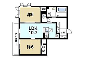 フローラル　メゾン  ｜ 奈良県奈良市東九条町（賃貸アパート2LDK・1階・57.98㎡） その2