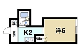 ジョイフル敷島  ｜ 奈良県奈良市敷島町1丁目（賃貸アパート1R・2階・19.80㎡） その2