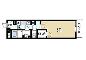 クレイノ蓬莱 203 ｜ 奈良県奈良市宝来4丁目2-10（賃貸マンション1K・2階・25.07㎡） その2