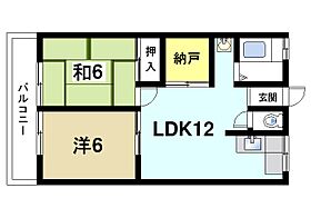 奈良県奈良市林小路町（賃貸マンション2LDK・2階・49.50㎡） その2