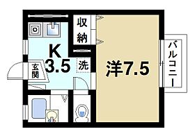 奈良県天理市田町（賃貸アパート1K・1階・25.11㎡） その2