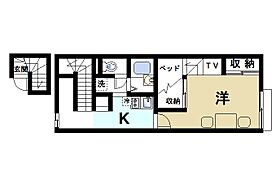 奈良県天理市富堂町（賃貸アパート1K・2階・28.02㎡） その2