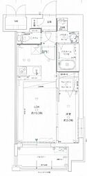 グランフォーレ博多駅プレミア 1LDKの間取図画像