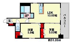 西鉄天神大牟田線 大橋駅 徒歩8分