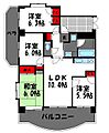 ライオンズマンション名島3階10.8万円