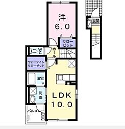 カーサ アマブレI 2階