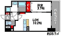 レブリアント福岡東 6階