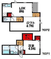JR鹿児島本線 ししぶ駅 徒歩10分 2階/-