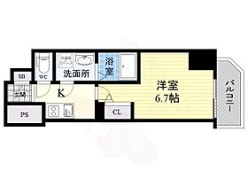 兵庫県神戸市中央区相生町５丁目（賃貸マンション1K・13階・23.03㎡） その2