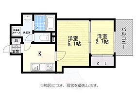 兵庫県神戸市兵庫区西柳原町（賃貸マンション2K・10階・25.76㎡） その2