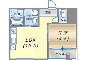 兵庫県神戸市長田区片山町５丁目11番24号（賃貸マンション1LDK・3階・32.58㎡） その2