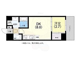 間取図画像 1DK