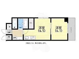 スタッツア神戸 1DKの間取図画像