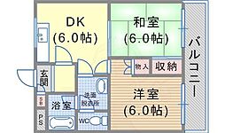 エクレール衣掛 2階