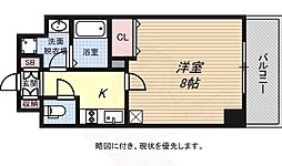 リアライズ神戸WEST 1Kの間取図画像