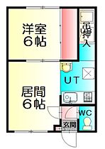 マンションウィング 5 ｜ 北海道富良野市朝日町11番22号（賃貸アパート1DK・1階・28.98㎡） その2