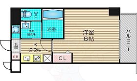 大阪府大阪市北区天神橋８丁目12番11号（賃貸マンション1K・5階・22.59㎡） その2