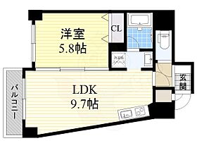 大阪府大阪市福島区福島１丁目2番7号（賃貸マンション1LDK・2階・38.18㎡） その2