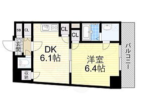 大阪府大阪市北区西天満３丁目2番19号（賃貸マンション1DK・2階・32.85㎡） その2