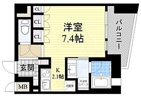 大阪府大阪市西区京町堀１丁目8番2号（賃貸マンション1R・10階・30.34㎡） その2