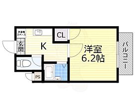 大阪府大阪市西区北堀江３丁目（賃貸マンション1K・4階・20.31㎡） その2