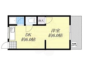 大阪府大阪市北区本庄東１丁目（賃貸マンション1DK・1階・25.00㎡） その2