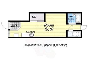 大阪府大阪市福島区海老江７丁目（賃貸アパート1R・1階・21.00㎡） その2