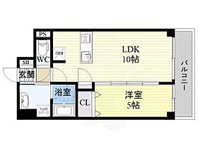 CAVANA梅田北  ｜ 大阪府大阪市北区豊崎５丁目3番8号（賃貸マンション1LDK・10階・37.25㎡） その2