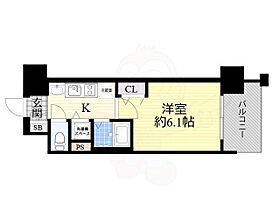 大阪府大阪市北区天満２丁目3番12号（賃貸マンション1R・8階・21.28㎡） その2