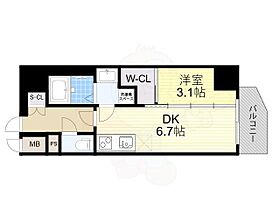 大阪府大阪市都島区中野町４丁目（賃貸マンション1DK・5階・27.23㎡） その2