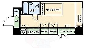 大阪府大阪市中央区釣鐘町１丁目（賃貸マンション1R・7階・28.51㎡） その2