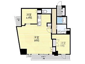 大阪府大阪市中央区高麗橋２丁目1番（賃貸マンション2LDK・17階・70.19㎡） その2