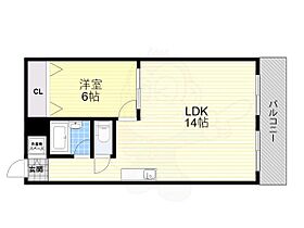 大阪府大阪市西区土佐堀３丁目（賃貸マンション1LDK・8階・45.09㎡） その2