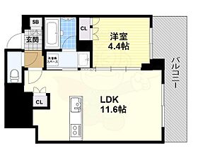 シティタワー大阪本町  ｜ 大阪府大阪市中央区安土町２丁目（賃貸マンション1LDK・19階・38.94㎡） その2